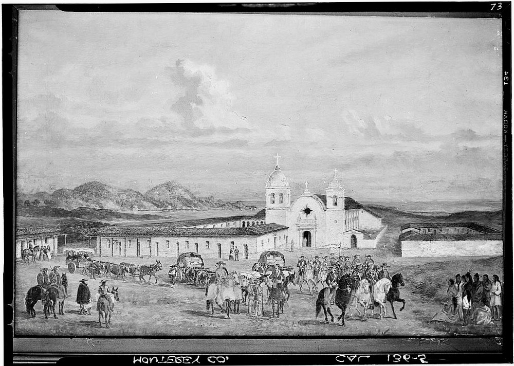 Carmel Mission Historic pre 1835